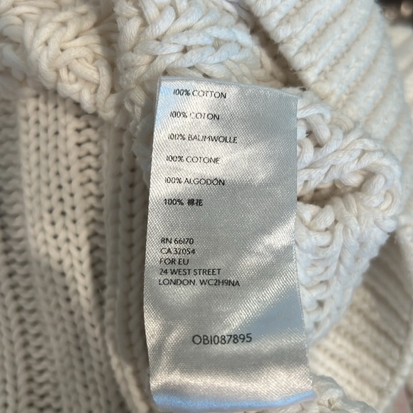 Free People Loose Fit Cotton Sweater with Wide Sleeves - Picture 4 of 4